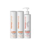 Kit Acquaflora Forma Curvas Duo e Creme de Pentear Cachos (3 produtos)