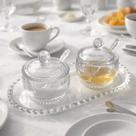 Kit Açucareiro Meleira e Bandeja Linha Pearl Bolinhas Wolff Kit Açucareiro Meleira e Bandeja Linha Pearl Bolinhas Wolff