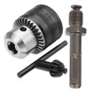 Kit Adaptador 4 Peças Mandril 1,2 Sds Plus Pino Aperto