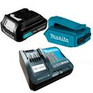 Kit Adaptador Compacto e Carregador de Baterias e Bateria 12V 1.5Ah Makita Kit Adaptador Compacto e Carregador de Baterias e Bateria 12V 1.5Ah Makita