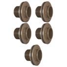 Kit adaptador flange cx dagua 50x1.1/2 fortlev - 5 unidades