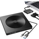 Kit Adaptador HDMI/VGA + Gravador Externo CD/DVD USB 3.0