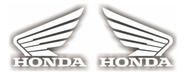 Kit Adesivo Asas Honda Compatível 27x10cm 2un Kit Adesivo Asas Honda Compatível 27x10cm 2un