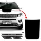 Kit Adesivo Capô Jeep Compass 2017/2019 E Soleira Protetora