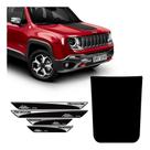 Kit Adesivo Capô Jeep Renegade + Soleira Da Porta Protetora