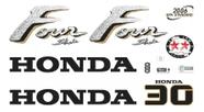 Kit Adesivo Compatível Honda 30HP 4T 11 Peças