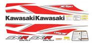 Kit Adesivo compatível Jet Ski Kawasaki SXR 800 07 Vermelho