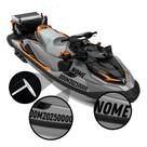 Kit Adesivo Compatível Jet Ski Nome e Número em Vinil