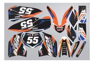 Kit Adesivo Compatível KTM SXF 2008 0,60mm 3M MT035 SPTS