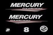 Kit Adesivo Compatível Mercury 8HP Modelo Novo