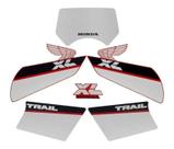 Kit Adesivo Compatível Moto Honda XLS 1988 Vermelha Kit Adesivo Compatível Moto Honda XLS 1988 Vermelha