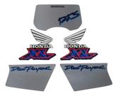 Kit Adesivo Compatível Moto Honda XLS 1994 Preto