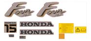 Kit Adesivo Compatível Motor de Popa Honda 15HP Four