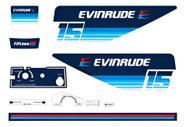 Kit Adesivo Compatível Motor Evinrude 15HP 1979