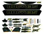 Kit Adesivo Compatível Sea-Doo RXT 260 Amarelo