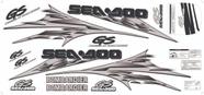 Kit Adesivo compatível Seadoo GS 2000 Preto