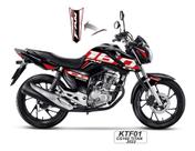 Kit Adesivo Completo Cg Fan 160 2022 Tanque +tank Pad Branco