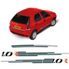 Kit Adesivo Completo Faixa Palio 1.0 R 2008/2010 4 Portas