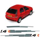 Kit Adesivo Completo Faixa Palio 1.4 R 2008/2010 4 Portas