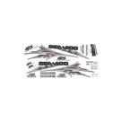 Kit Adesivo Faixa Jet Ski Seadoo Gts 97 Preto e
