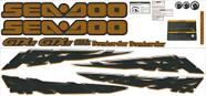 Kit Adesivo Faixa Jet Ski Seadoo Gtx 2002 Preto e Dourado Kit Adesivo Faixa Jet Ski Seadoo Gtx 2002 Preto e Dourado