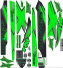 Kit Adesivo Faixa Jet Ski Seadoo Rxp 255 2008 Verde Kit Adesivo Faixa Jet Ski Seadoo Rxp 255 2008 Verde