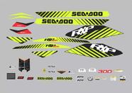 Kit Adesivo Faixa Jet Ski Seadoo Rxp 300 2016