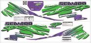 Kit Adesivo Faixa Jet Ski Seadoo Sp 97