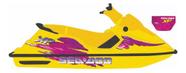 Kit Adesivo Faixa Jet Ski Seadoo Xp 96