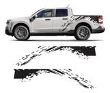 Kit Adesivo Faixa Lateral Caçamba Ford Maverick Imp125