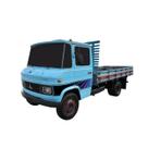 Kit Adesivo Faixa Lateral Caminhão Mercedes Benz Mb 608 Azul