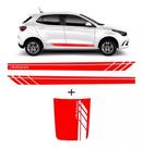 Kit Adesivo Faixa Lateral Fiat Punto Blackmotion Grafite