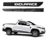 Kit Adesivo Faixa Lateral Fiat Strada Endurance 2021 Preto