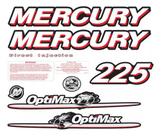 Kit Adesivo Faixa Mercury 225 Hp - Optimax