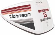 Kit Adesivo Faixa Motor De Popa Johnson 15 Hp 80 A 84