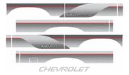 Kit Adesivo Faixas Laterais Chevrolet D20 1994 A 1996 Kit46