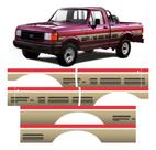 Kit Adesivo Faixas Laterais Compatível Ford F1000 1000dr