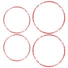 Kit Adesivo Friso De Roda Premium Biz 125 - Vermelho