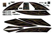 Kit Adesivo Jet Ski Yamaha Vxr 1.8 2014 - Laranja Kit Adesivo Jet Ski Yamaha Vxr 1.8 2014 - Laranja