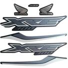 Kit Adesivo Jogo Faixas Honda Xre 300 2019 Azul - 1295