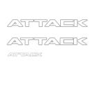 Kit Adesivo Lateral Frontier Attack - Prata