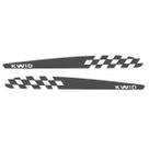 Kit Adesivo Lateral Kwid - Grafite