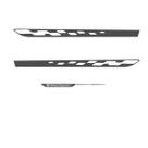 Kit Adesivo Lateral Sandero RS Sport - Grafite