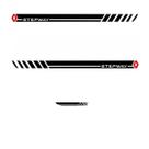 Kit Adesivo Lateral Traseiro Sandero Stepway - Preto