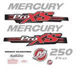 Kit Adesivo Mercury 250 Hp Optimax Pro Xs