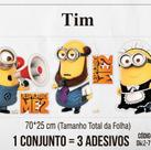 Kit Adesivo Minions Para Parede De Quarto De Bebe - Decoração Infantil Personagem Meu Malvado Pro