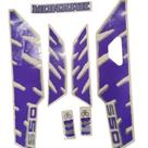 Kit adesivo mobylette monark s-50 94/95 roxa - lbm