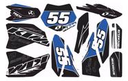 Kit Adesivo Moto Cross Trilha Ktm 65 2011 0,60mm 3m Mt042