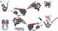 Kit Adesivo Moto Cross Trilha Ttr 230 Personalizado Lm149