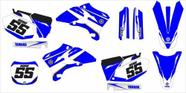 Kit Adesivo Moto Cross Trilha Yz 450f 250 2003 A 2005 Lm267